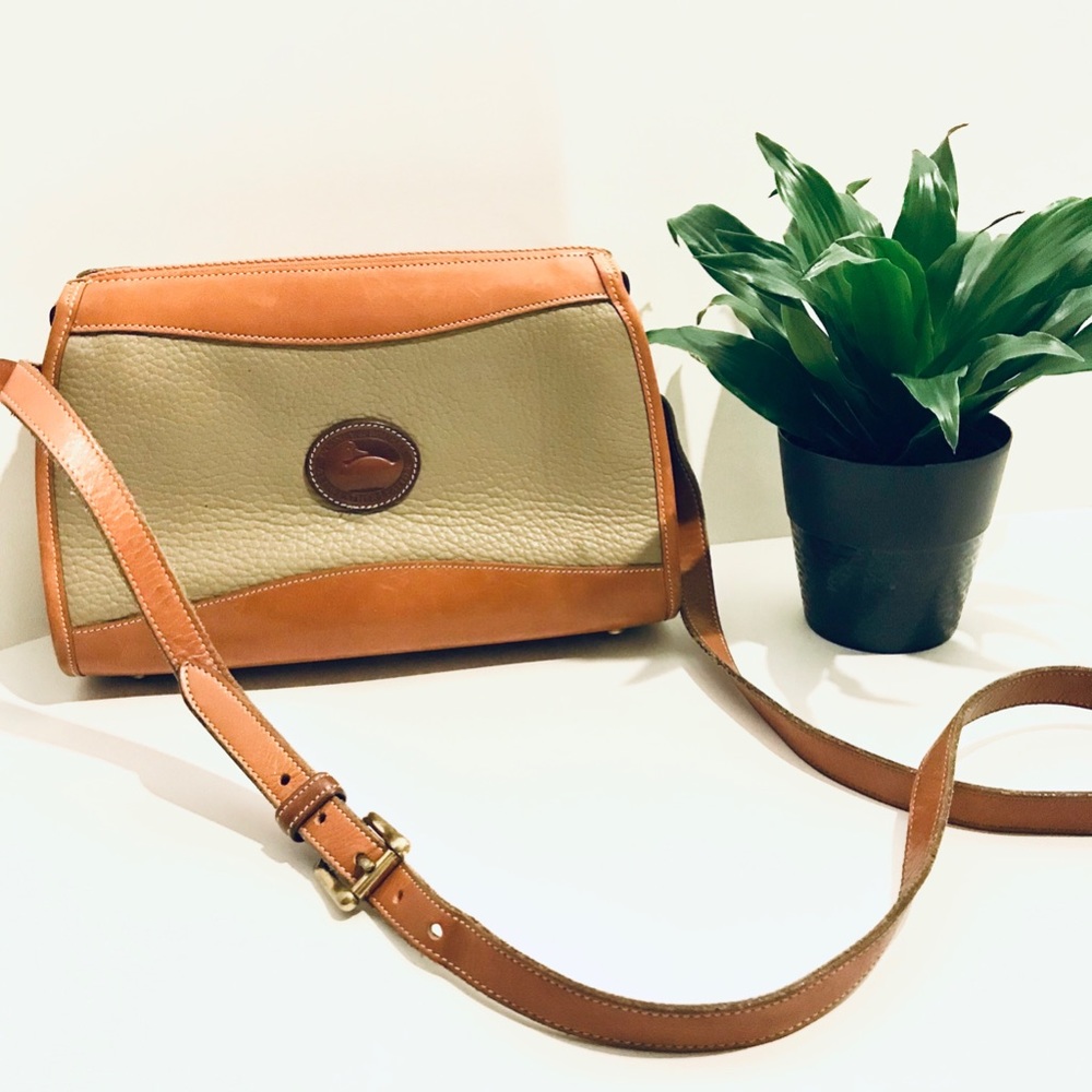 Dooney & Bourke Vintage crossbody grey/tan